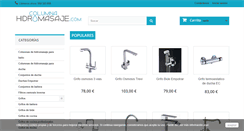 Desktop Screenshot of columnahidromasaje.com